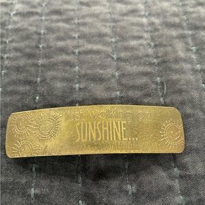 Unique Vintage Barrett with Sunshine Design
